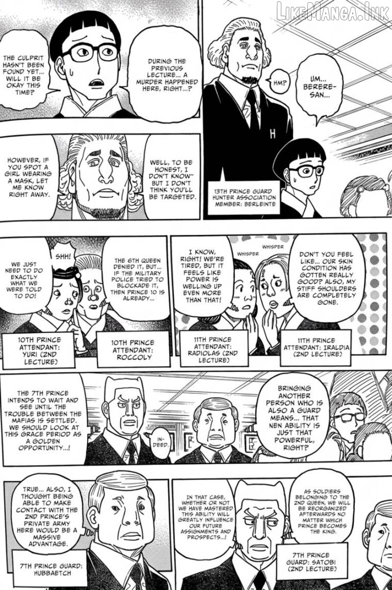 Hunter x Hunter, Chapter 411 image 07